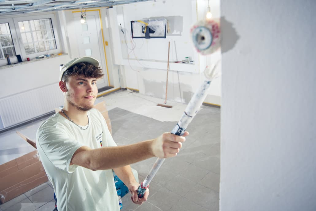 Innenanstrich nach Renovierung